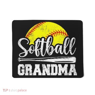 Softball Grandma Softball Player Game Day MotherS Day Gift Mousepad