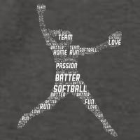 Softball Girl Vector Backpack