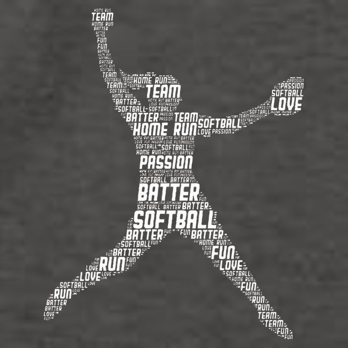 Softball Girl Vector Backpack