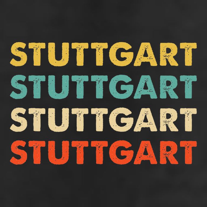 Stuttgart Germany Cool Comfort Performance Bucket Hat