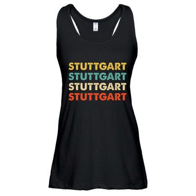 Stuttgart Germany Ladies Essential Flowy Tank