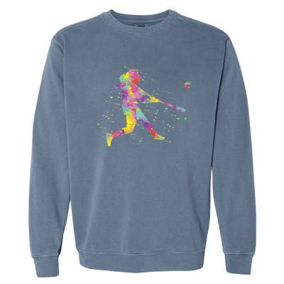 Softball Girl Garment-Dyed Sweatshirt