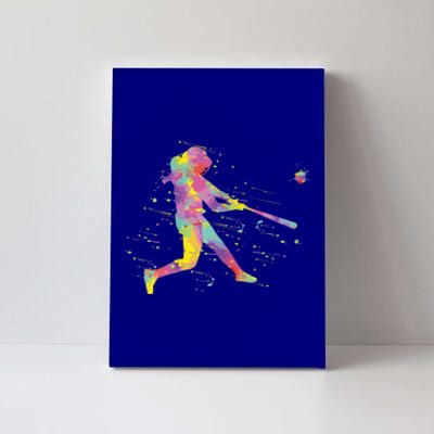 Softball Girl Canvas