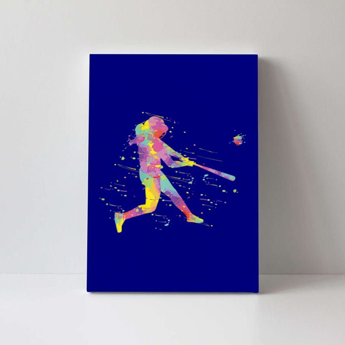 Softball Girl Canvas