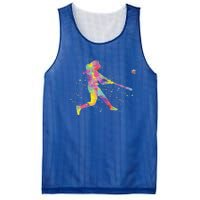 Softball Girl Mesh Reversible Basketball Jersey Tank