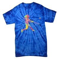 Softball Girl Tie-Dye T-Shirt