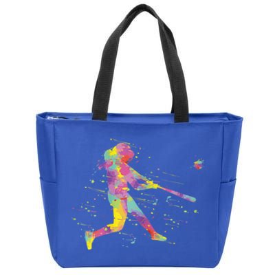 Softball Girl Zip Tote Bag