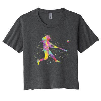 Softball Girl Women's Crop Top Tee