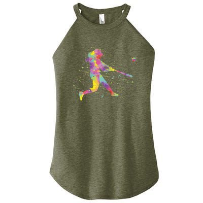 Softball Girl Women's Perfect Tri Rocker Tank