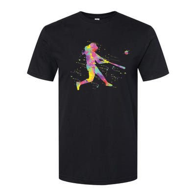 Softball Girl Softstyle CVC T-Shirt