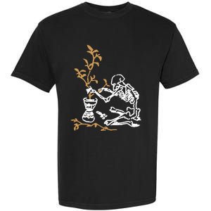 Skeleton Gardener Garment-Dyed Heavyweight T-Shirt