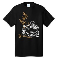 Skeleton Gardener Tall T-Shirt