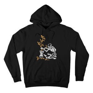 Skeleton Gardener Tall Hoodie