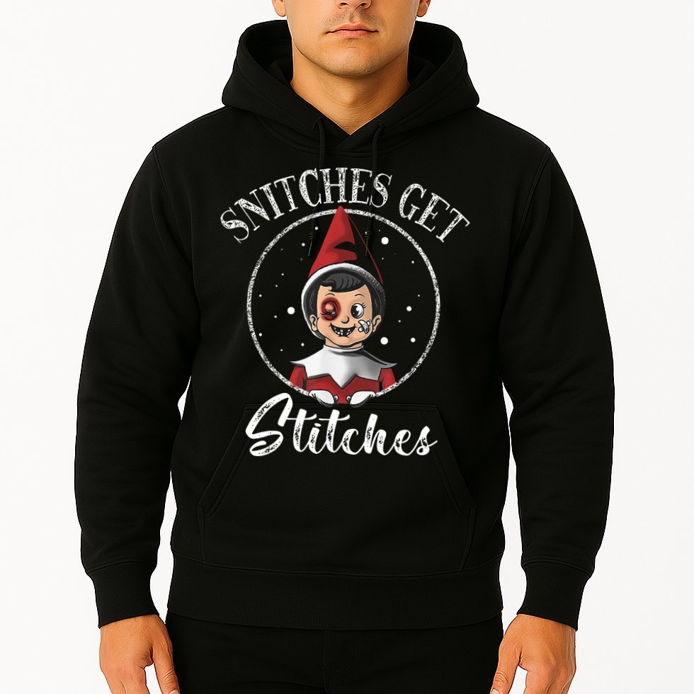 Snitches Get Stitches Hoodie