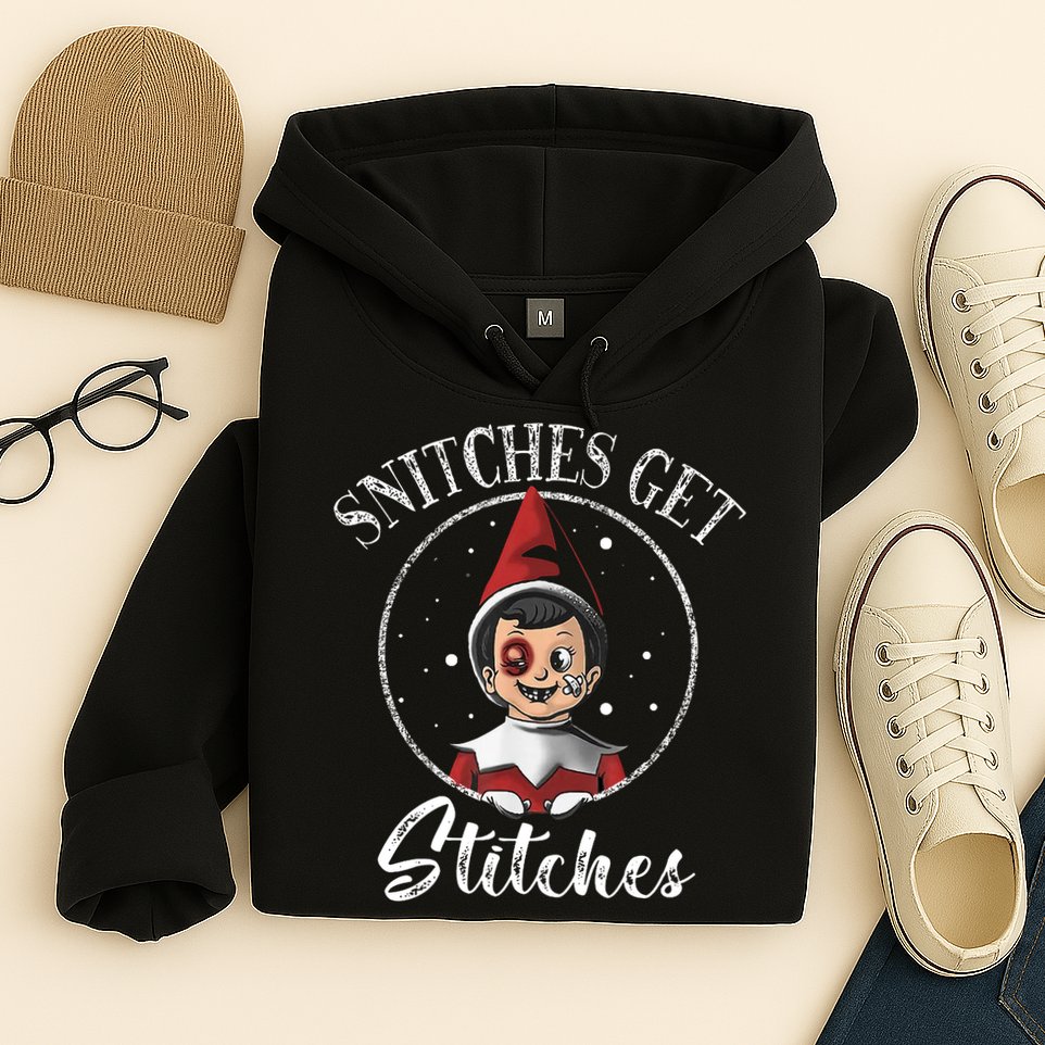 Snitches Get Stitches Hoodie