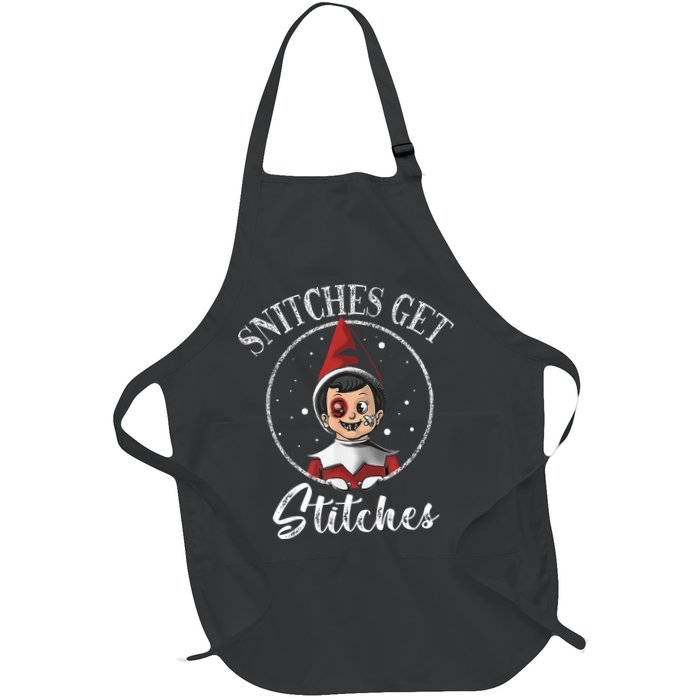 Snitches Get Stitches Apron