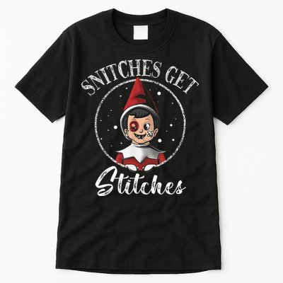 Snitches Get Stitches Tall T-Shirt
