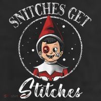Snitches Get Stitches 11oz C Handle Ceramic Mug