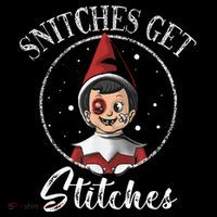 Snitches Get Stitches 16 in Basic Backpack
