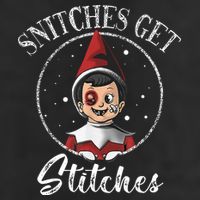 Snitches Get Stitches Golf Towel