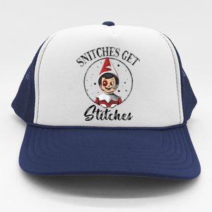 Snitches Get Stitches Trucker Hat