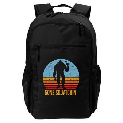 Squatchin  Gone Squatchin Sasquatch Peace Daily Commute Backpack