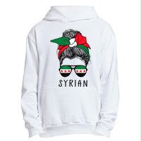 Syrian Girl Syrian Heritage Syria New Flag Urban Pullover Hoodie