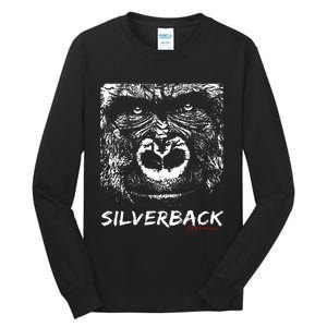 Silverback Gorilla Tall Long Sleeve T-Shirt