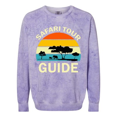 Safari Guide Colorblast Crewneck Sweatshirt