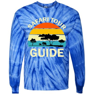 Safari Guide Tie-Dye Long Sleeve Shirt