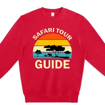 Safari Guide Premium Crewneck Sweatshirt