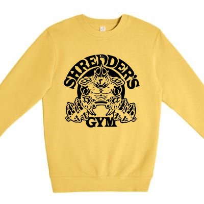 Shredders Gym Sports Premium Crewneck Sweatshirt