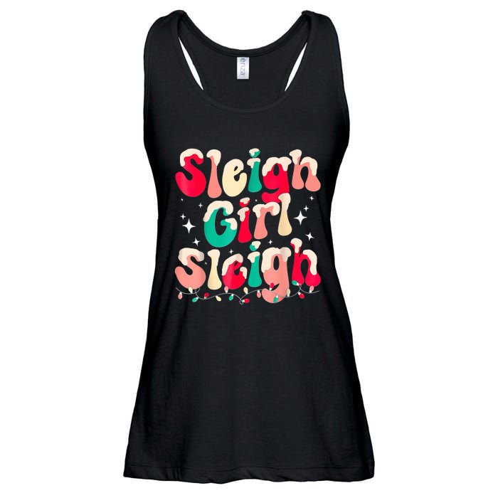 Sleigh Girl Sleigh Christmas Women Pajamas Ladies Essential Flowy Tank