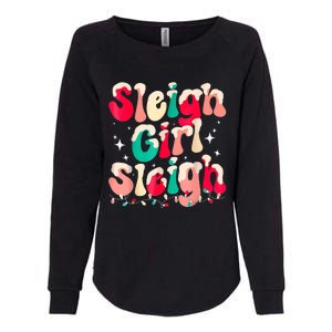 Sleigh Girl Sleigh Christmas Women Pajamas Womens California Wash Sweatshirt