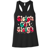 Sleigh Girl Sleigh Christmas Women Pajamas Women's Racerback Tank