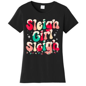 Sleigh Girl Sleigh Christmas Women Pajamas Women's T-Shirt