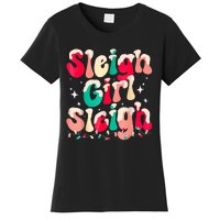 Sleigh Girl Sleigh Christmas Women Pajamas Women's T-Shirt