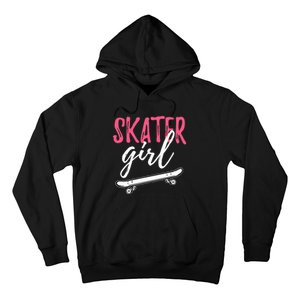 Skater Girl Skateboarding Skateboard Gift Hoodie