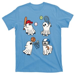 Spooky Ghost Sport Halloween T-Shirt