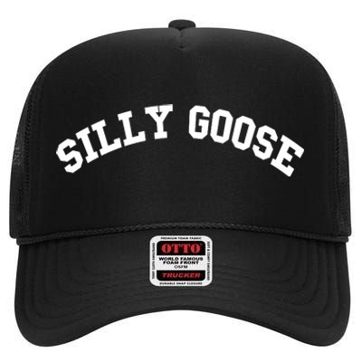 Silly Goose High Crown Mesh Back Trucker Hat