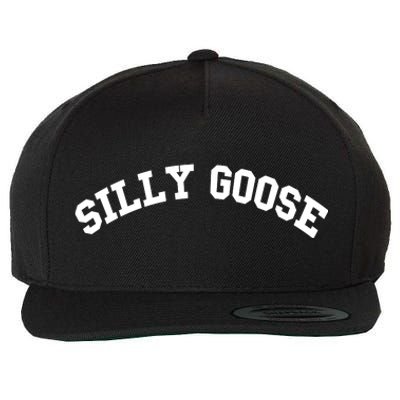 Silly Goose Wool Snapback Cap