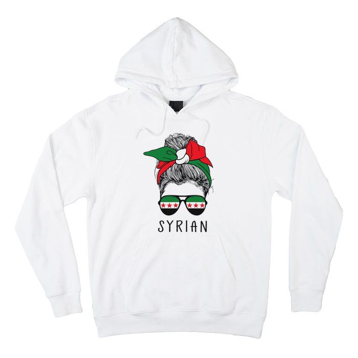 Syrian Girl Syrian Heritage Syria New Flag Hoodie