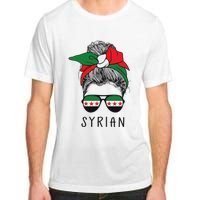 Syrian Girl Syrian Heritage Syria New Flag Adult ChromaSoft Performance T-Shirt