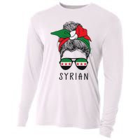 Syrian Girl Syrian Heritage Syria New Flag Cooling Performance Long Sleeve Crew