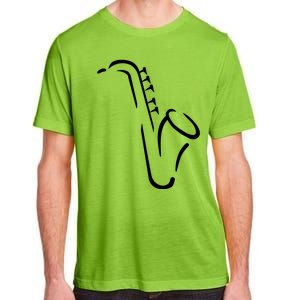 Saxophone Gift Adult ChromaSoft Performance T-Shirt