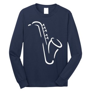 Saxophone Gift Long Sleeve Shirt