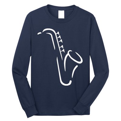 Saxophone Gift Long Sleeve Shirt