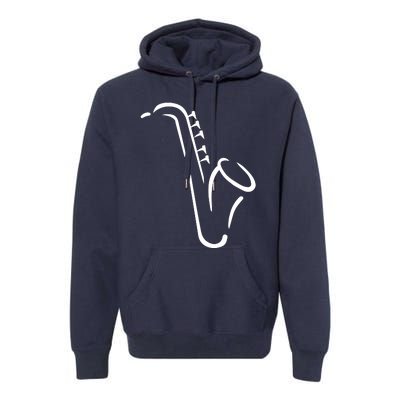 Saxophone Gift Premium Hoodie