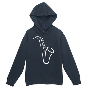 Saxophone Gift Urban Pullover Hoodie