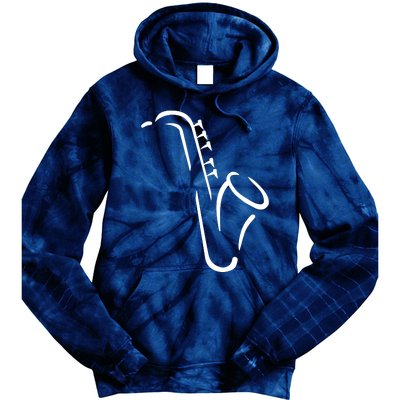 Saxophone Gift Tie Dye Hoodie